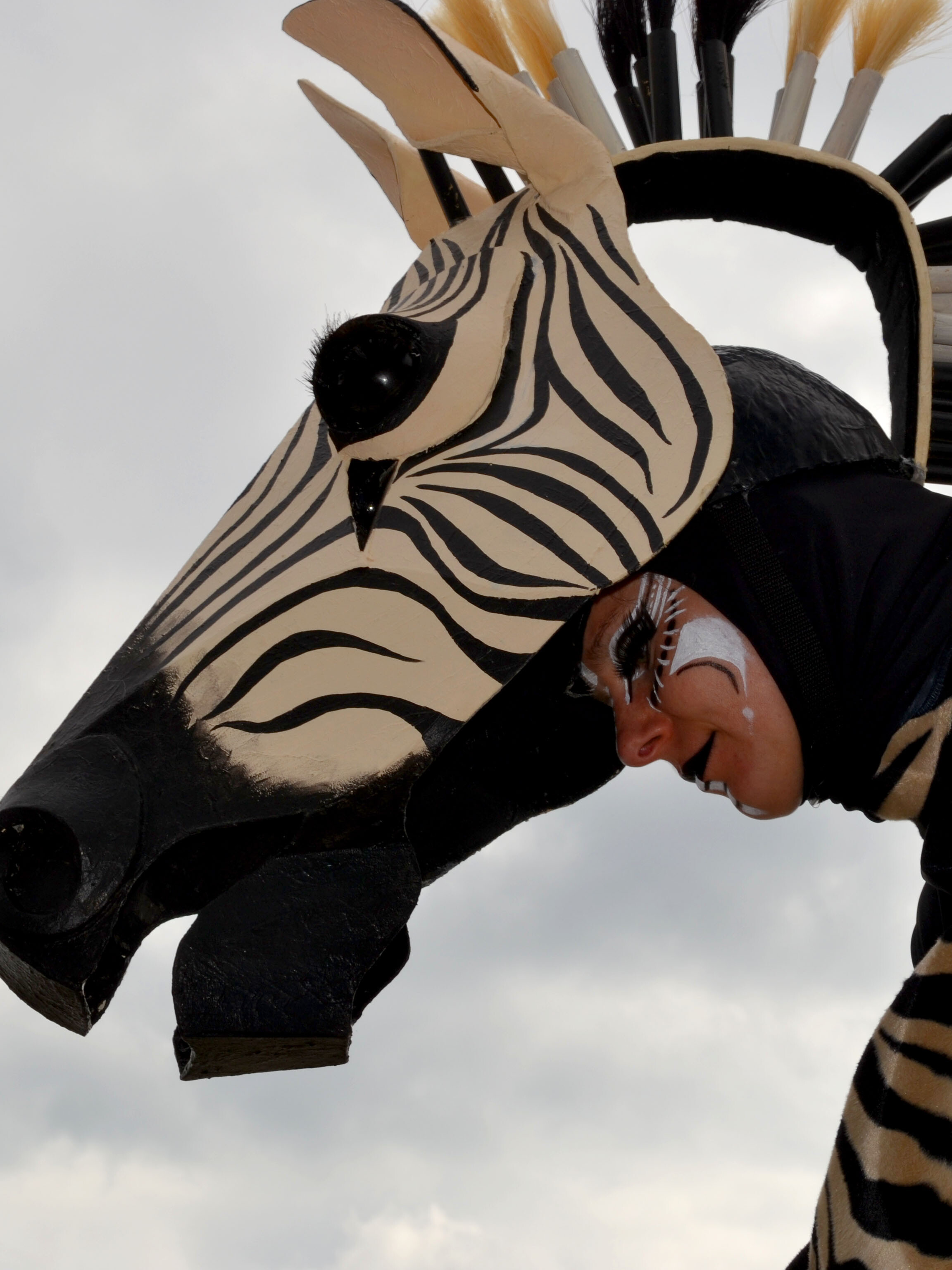 zebra steltenlopers dierentuin afrika steltenact jungle safari op stelten
