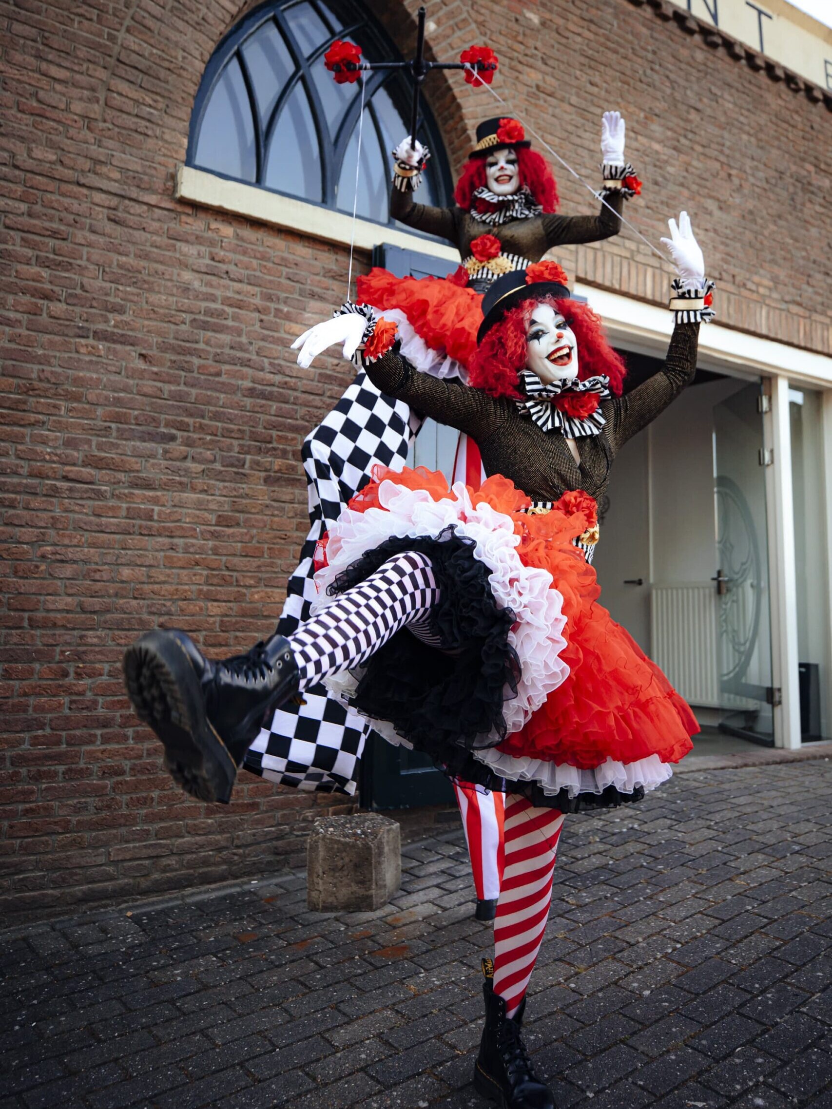 circus steltenlopers boeken? steltenacts huren voor elk evenement