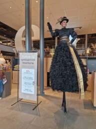 steltenlopers huren zwart goud ontvangstact op maat