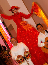 steltenlopers huren spaans rood