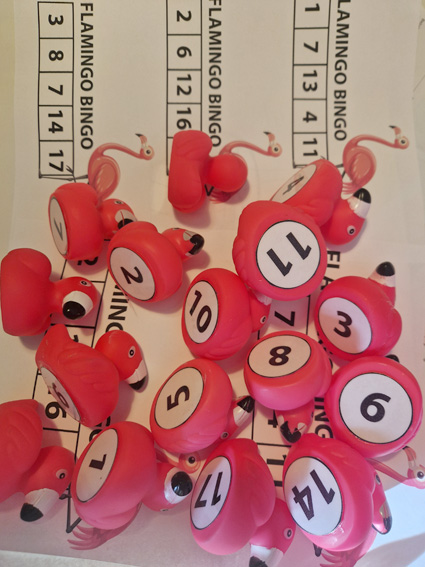 steltenlopers huren kinderanimatie flamingo bingo entertainment