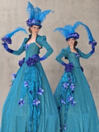 steltenlopers huren blauw