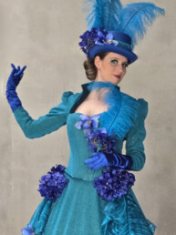 steltenlopers huren blauw