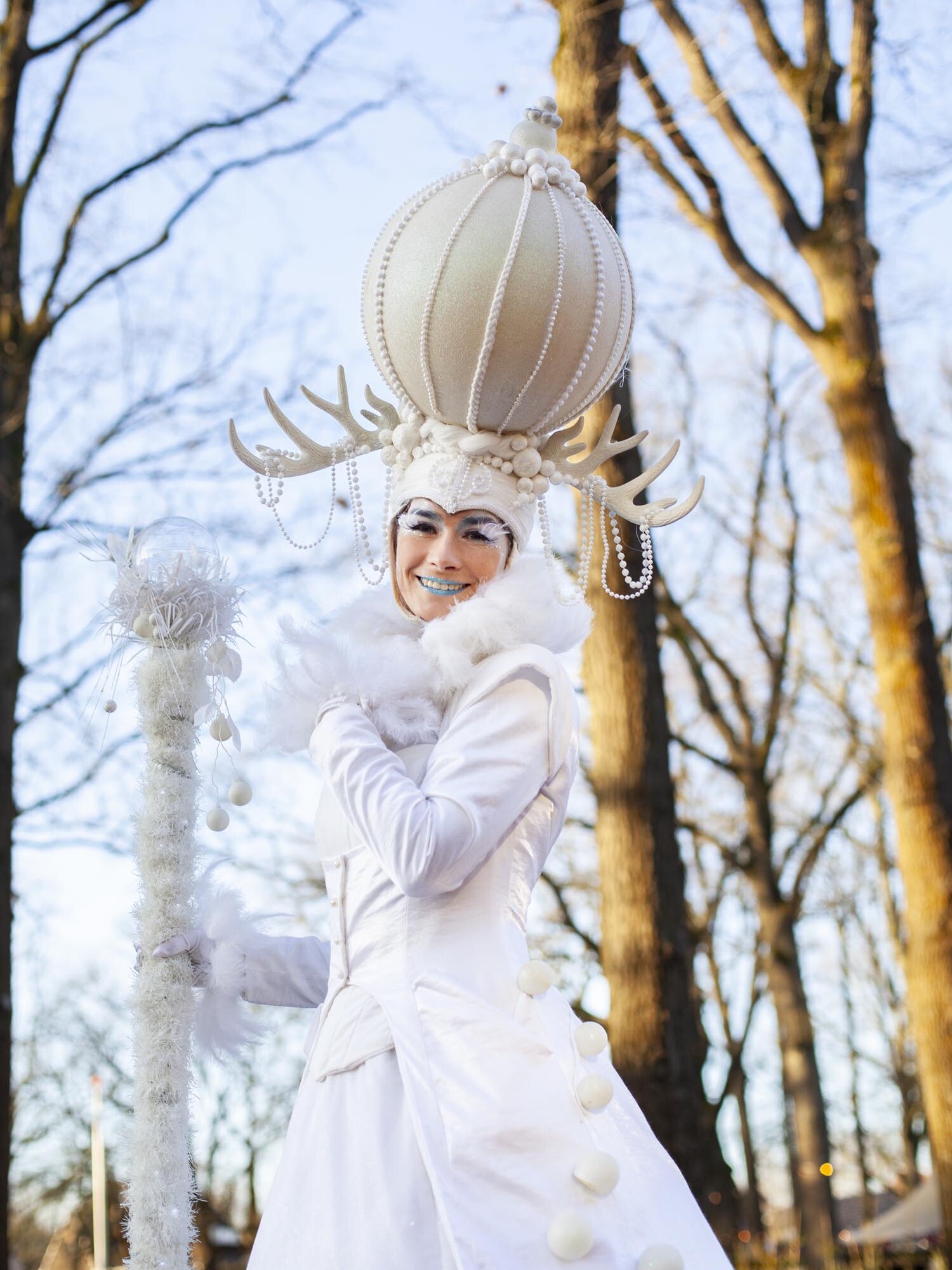 kerst winter entertainment steltenlopers 2026 1