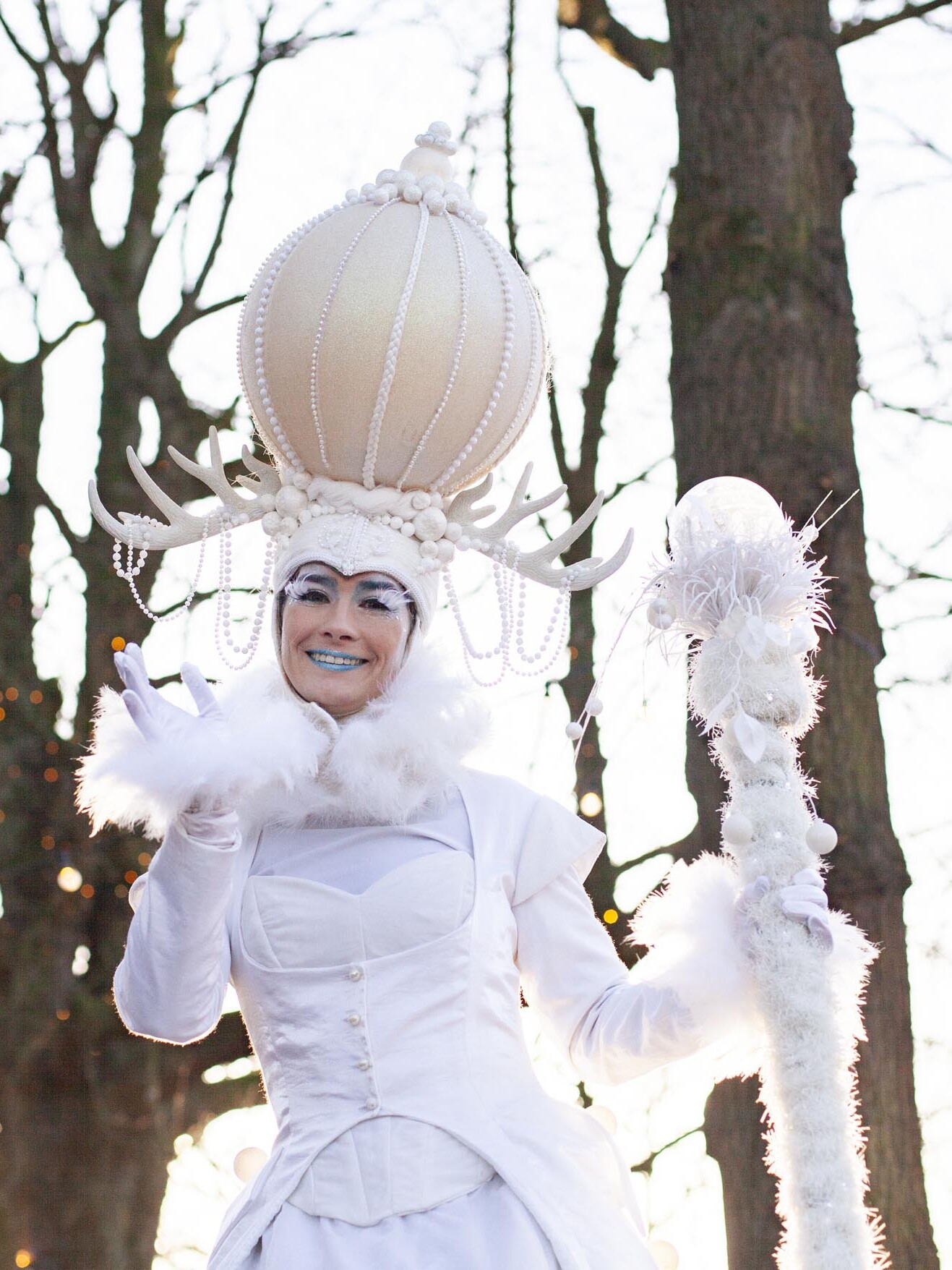 kerst winter entertainment steltenlopers 2026 2