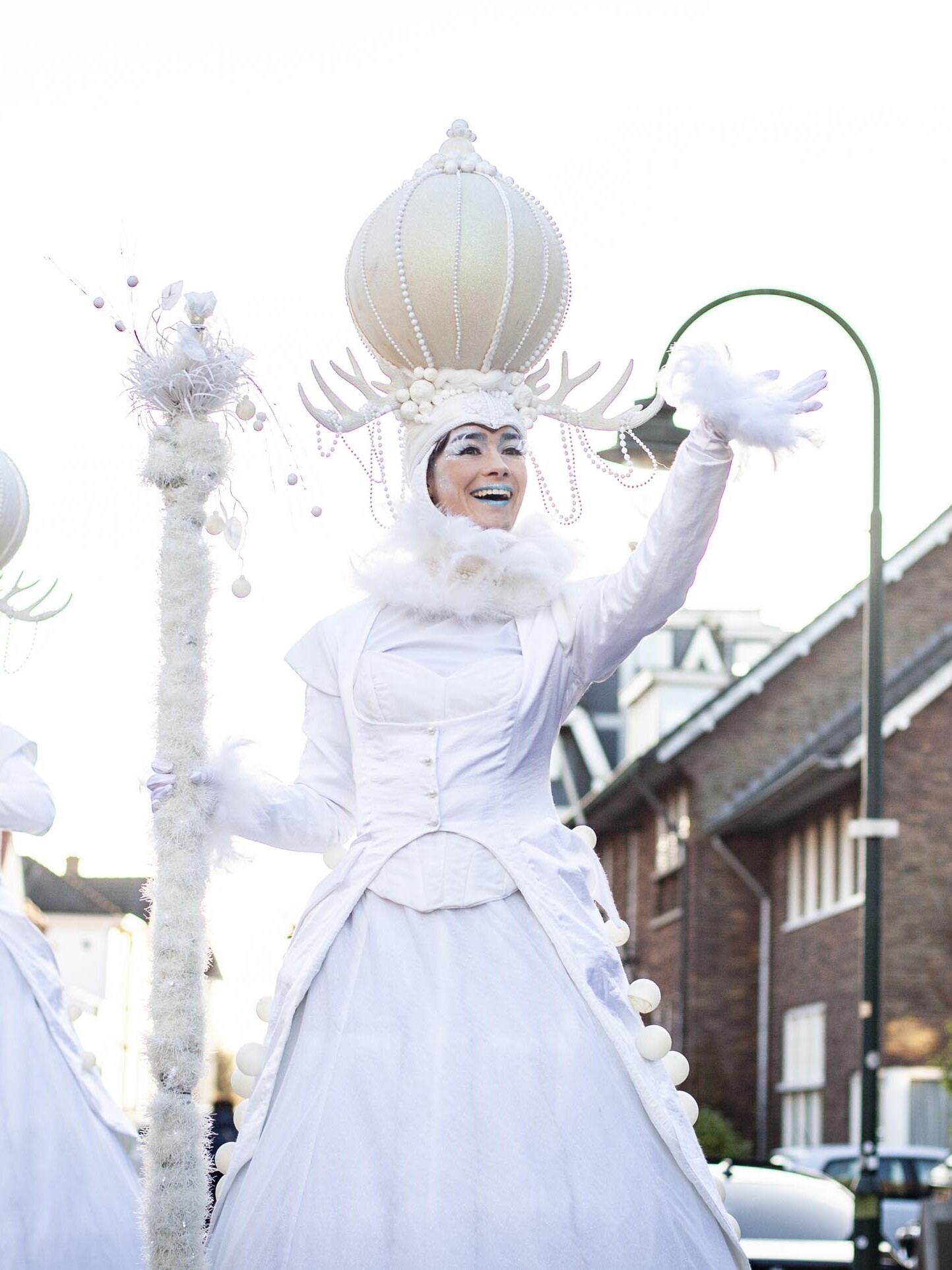 kerst winter entertainment steltenlopers 2026 3